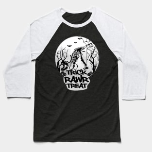 trick rawr treat halloween Baseball T-Shirt